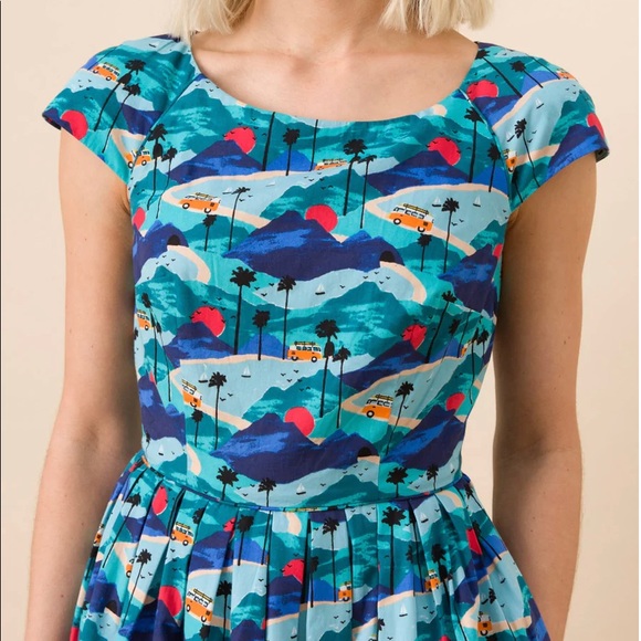 Modcloth Dresses & Skirts - Emily and Fin Claudia Road Tripping Dress